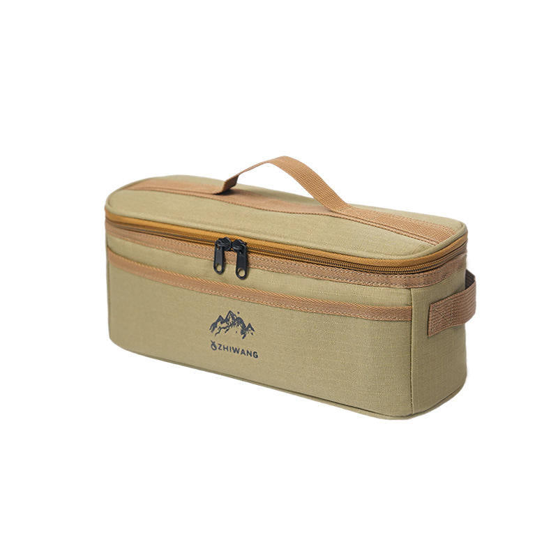 Outdoor camping tableware storage bag